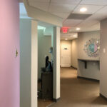 Hallways inside our office